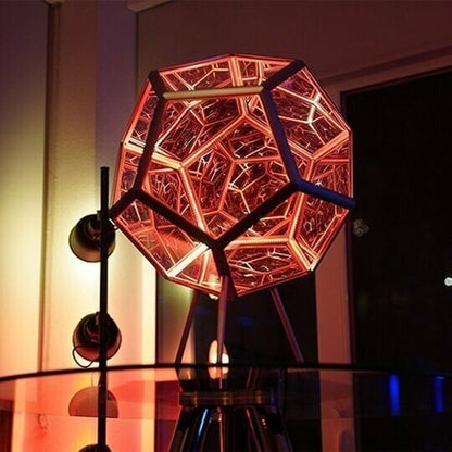 2024 New Year Hot Sale🎁 49% Off🎁)Infinite Dodecahedron Color Art Light